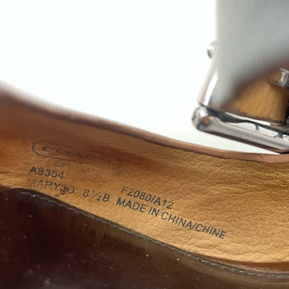 Coach Black Platform Sandals 8.5 - Picture 8 of 12